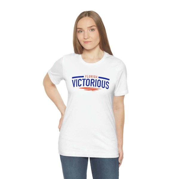 Woman wearing Florida Victorious Short Sleeve Tee