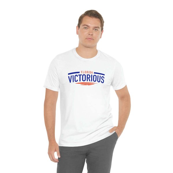 Man wearing Florida Victorious Short Sleeve Tee