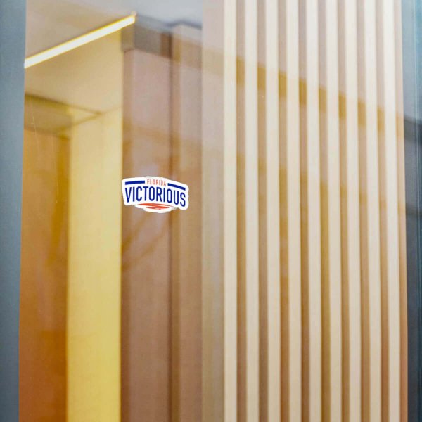 Florida Victorious sticker on window, Florida Gators NIL Partner