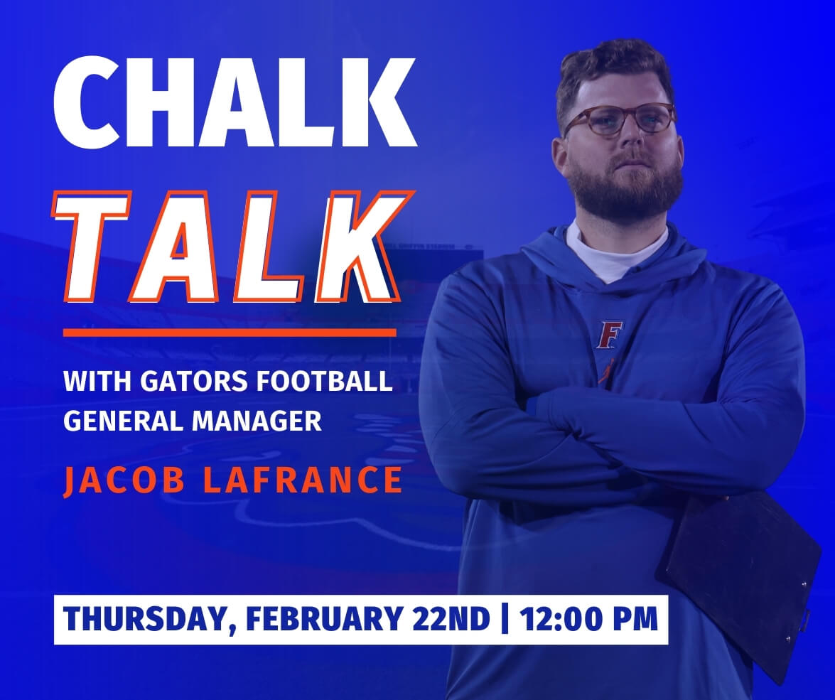 florida victorious chalk talk event with florida gators staff